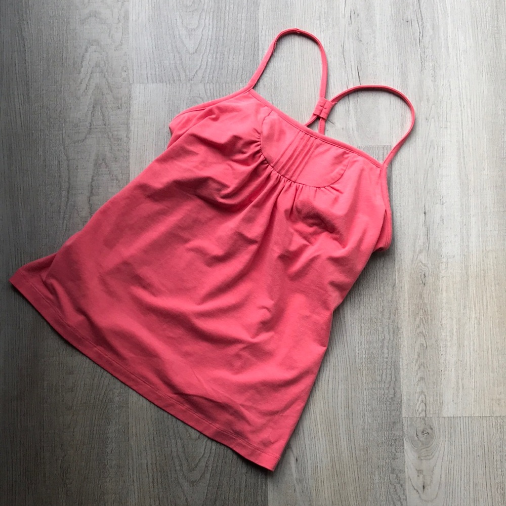 REI yoga tank with built in bra